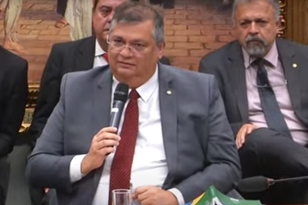 O ministro da Justiça e Segurança Pública, Flávio Dino
