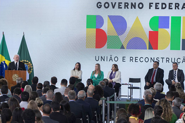 Cerimônia de lançamento do novo Pronasci