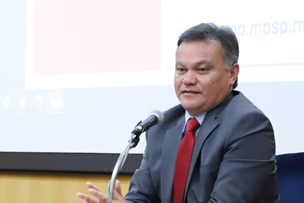 O promotor Lincoln Gakiya, do Ministério Público de São Paulo