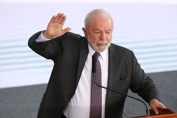 O presidente Lula