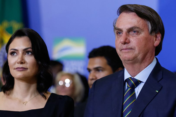 Michelle e Jair Bolsonaro Michelle e Jair Bolsonaro