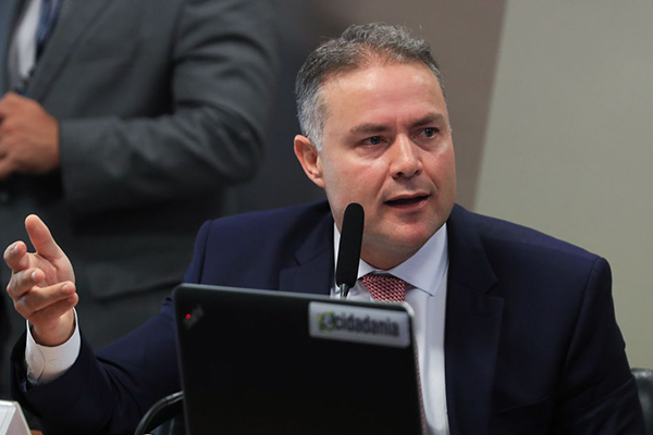 O ministro dos Transportes, Renan Filho