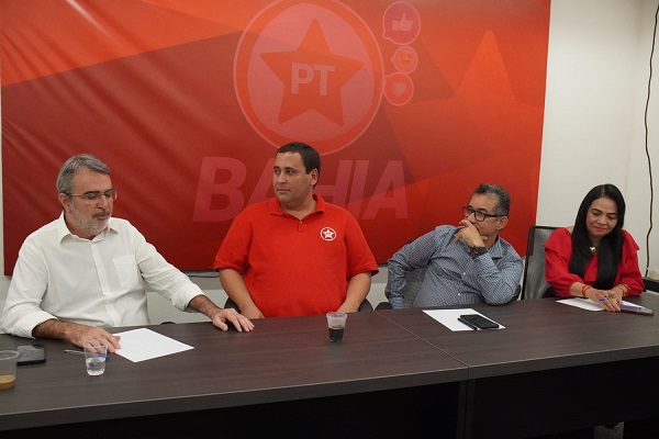 Reunião do PT Bahia com o secretário-geral nacional do partido, Henrique Fontana