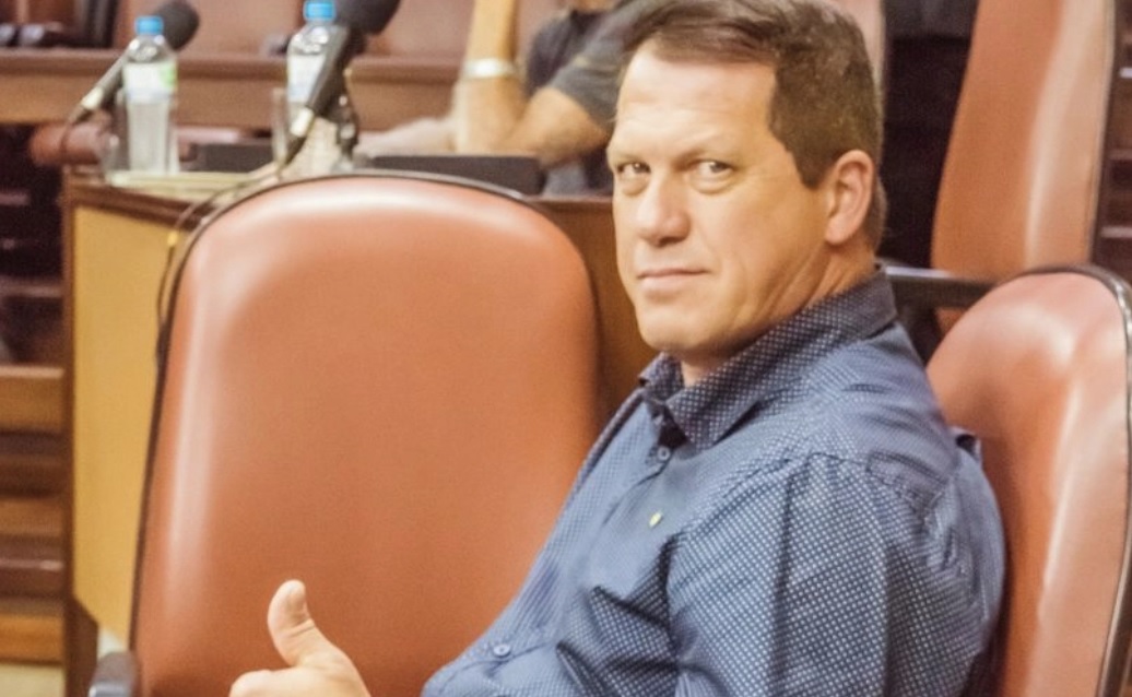 Na foto, o vereador de Caxias do Sul Sandro Fantinel 