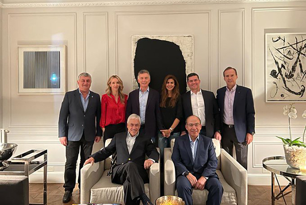 Moro postou foto do encontro em suas redes sociais em fez críticas ao populismo