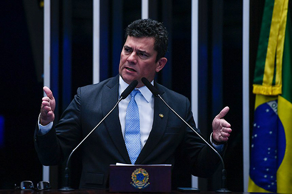 O senador Sergio Moro (União Brasil-PR) O senador Sergio Moro (União Brasil-PR)