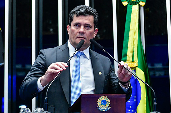 O senador Sergio Moro (União Brasil-PR)