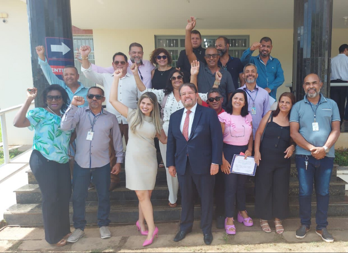 A solenidade de encerramento foi realizada no Salão do Júri do Fórum Antônio Carlos Magalhães A solenidade de encerramento foi realizada no Salão do Júri do Fórum Antônio Carlos Magalhães