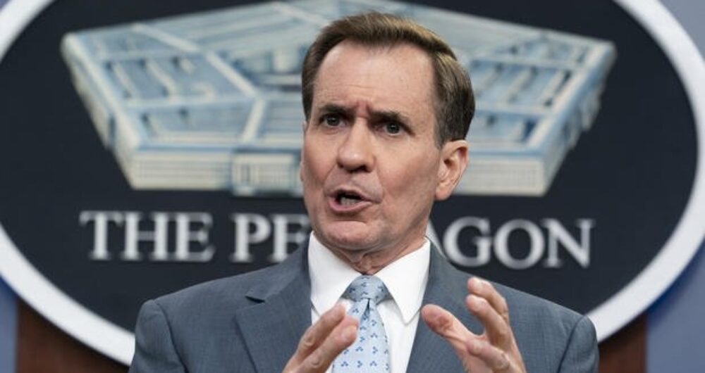 John Kirby, coordenador de comunicação estratégica do Conselho de Segurança Nacional da Casa Branca