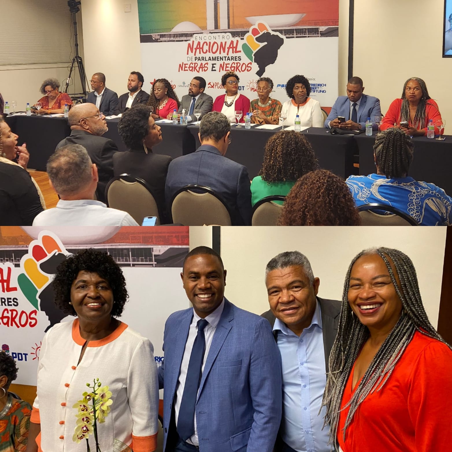 O anúncio foi realizado durante o Encontro Nacional de Parlamentares Negras e Negros