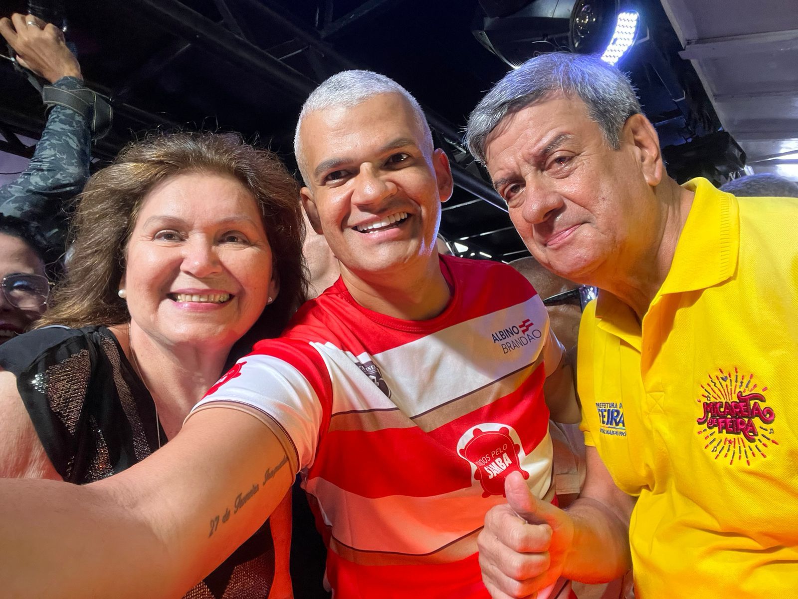 Ao lado do prefeito Colbert Martins (MDB), Pablo Roberto, que é natural de Feira de Santana, destacou a importância da Micareta para a cidade e para a cultura baiana