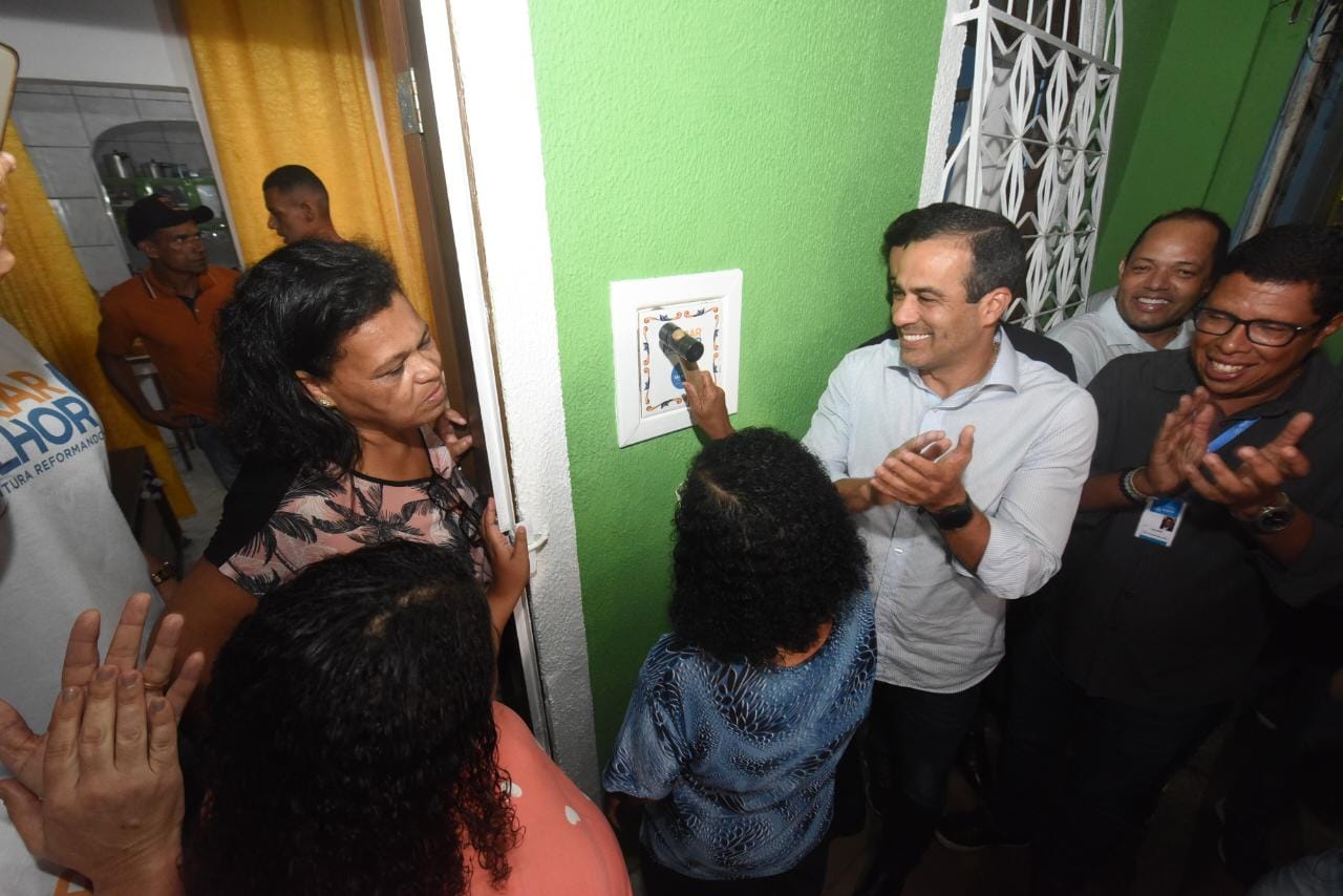 Esta foi a primeira vez que o Morar Melhor contemplou a região do Candeal Esta foi a primeira vez que o Morar Melhor contemplou a região do Candeal