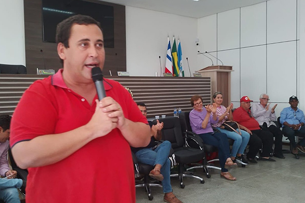 O presidente estadual do PT, Éden Valadares O presidente estadual do PT, Éden Valadares