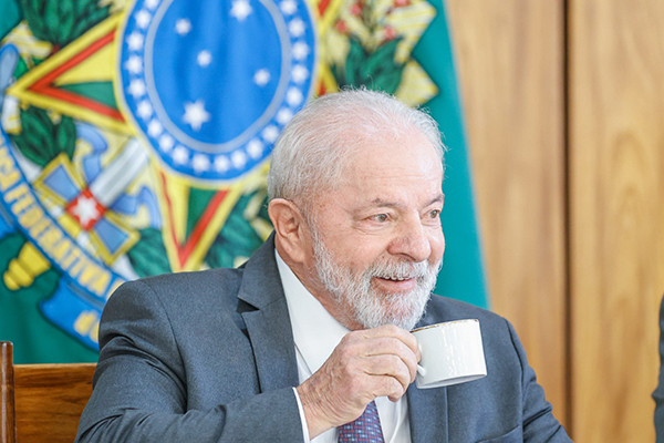 O presidente Lula