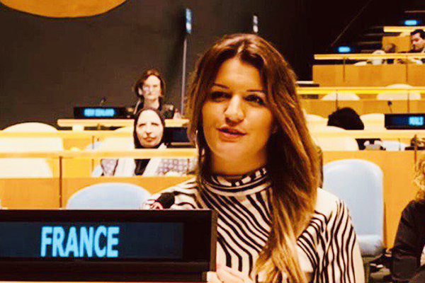 A ministra para Economia Social da França, Marlène Schiappa