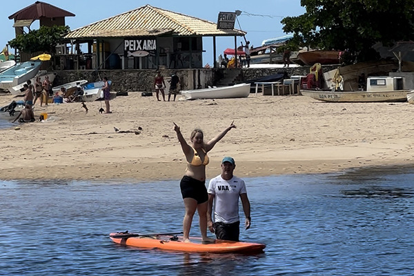 A 2ª Remada do Bem foi realizada na praia de Buraquinho A 2ª Remada do Bem foi realizada na praia de Buraquinho
