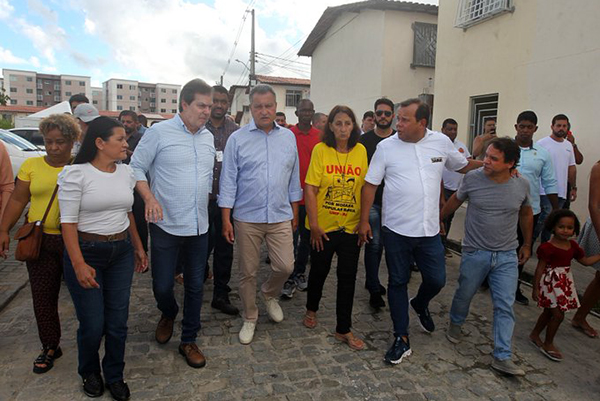 O ministro Rui Costa (Casa Civil) em visita a um empreendimento do Minha Casa, Minha Vida em Salvador O ministro Rui Costa (Casa Civil) em visita a um empreendimento do Minha Casa, Minha Vida em Salvador
