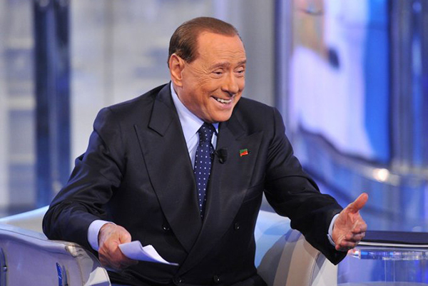 O ex-primeiro-ministro da Itália Silvio Berlusconi