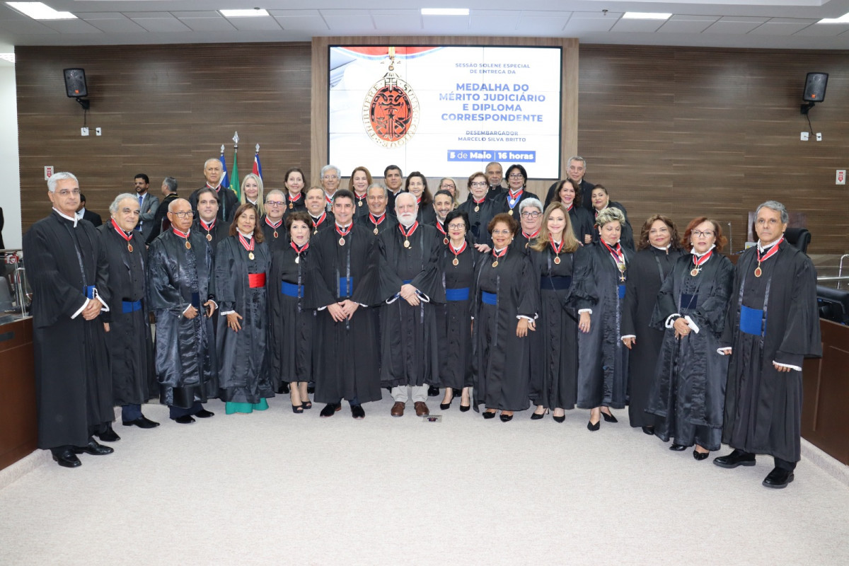 A solenidade aconteceu no Tribunal Pleno do TJ-BA, na última sexta-feira (5). A solenidade aconteceu no Tribunal Pleno do TJ-BA, na última sexta-feira (5).