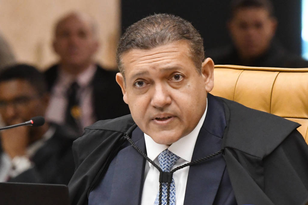 Ministro do STF Nunes Marques participa da sessão plenária Ministro do STF Nunes Marques participa da sessão plenária