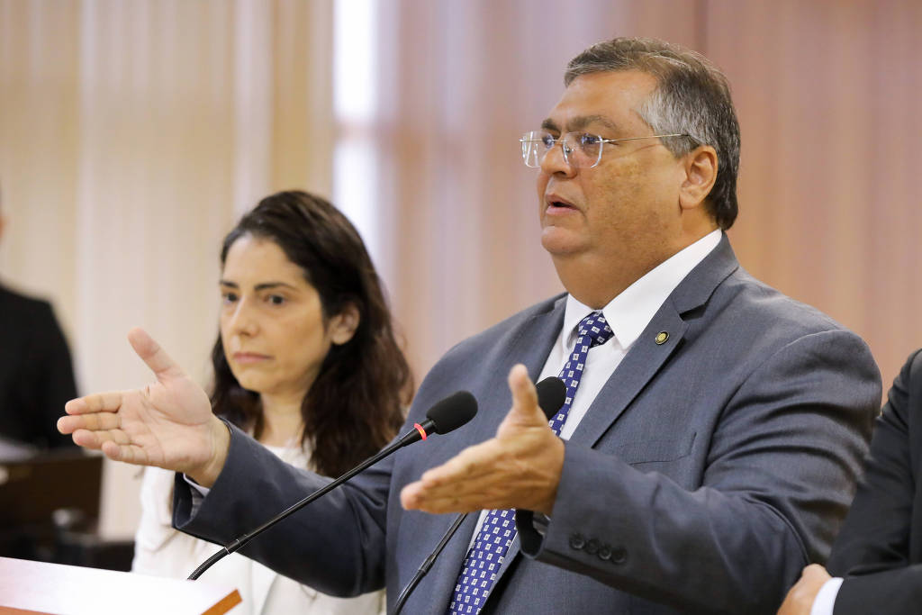 O ministro da Justiça e Segurança Pública, Flávio Dino