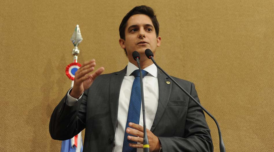 Na imagem, o deputado estadual Marcelinho Veiga, do União Brasil Na imagem, o deputado estadual Marcelinho Veiga, do União Brasil