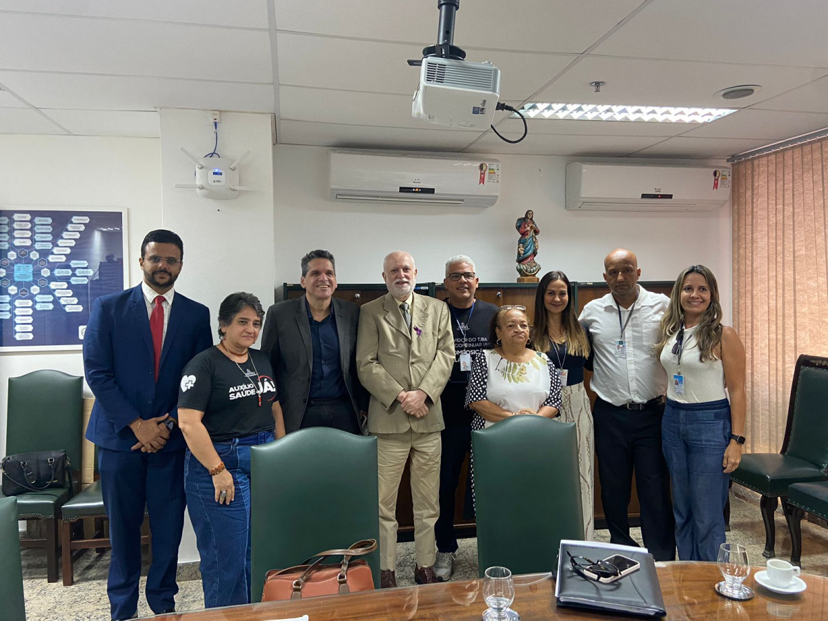 O encontro tratou de pautas de melhorias para os servidores do Judiciário baiano