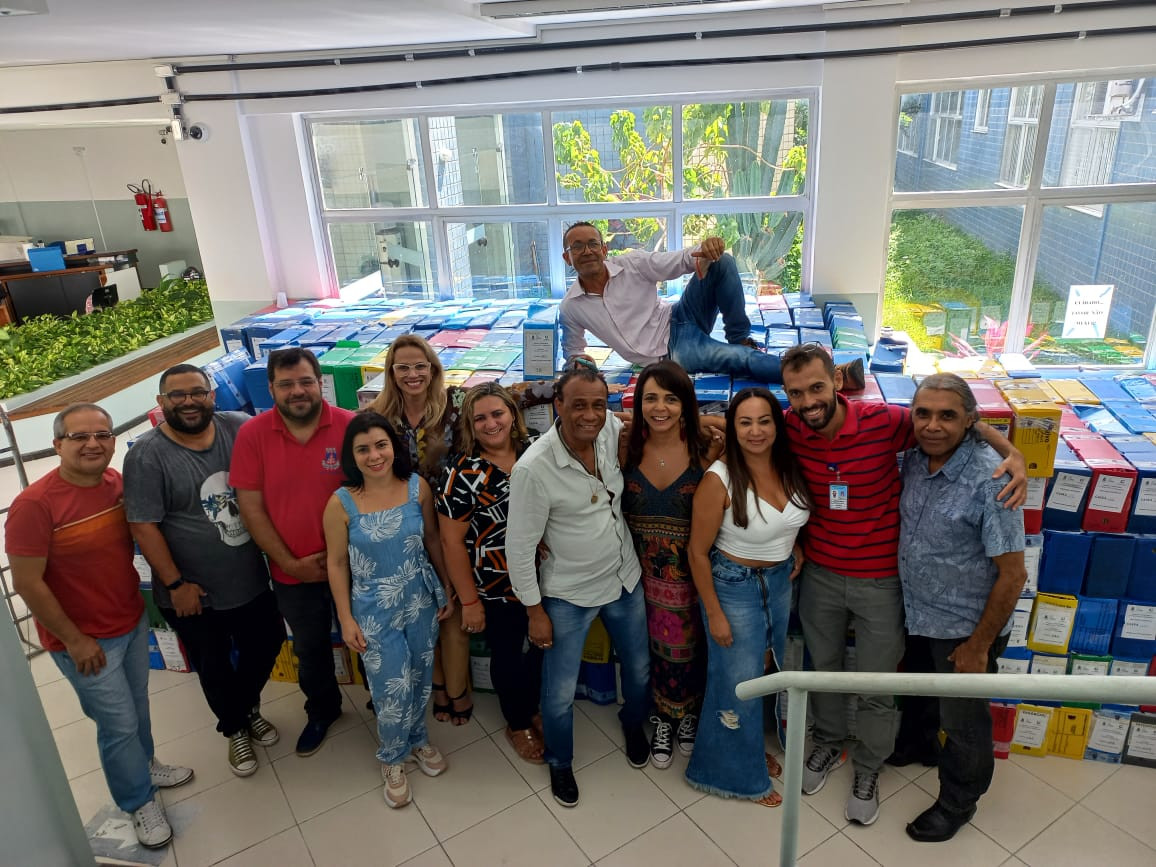 Servidores designados vão às comarcas para limpar, classificar e cadastrar os autos, com o apoio dos servidores locais