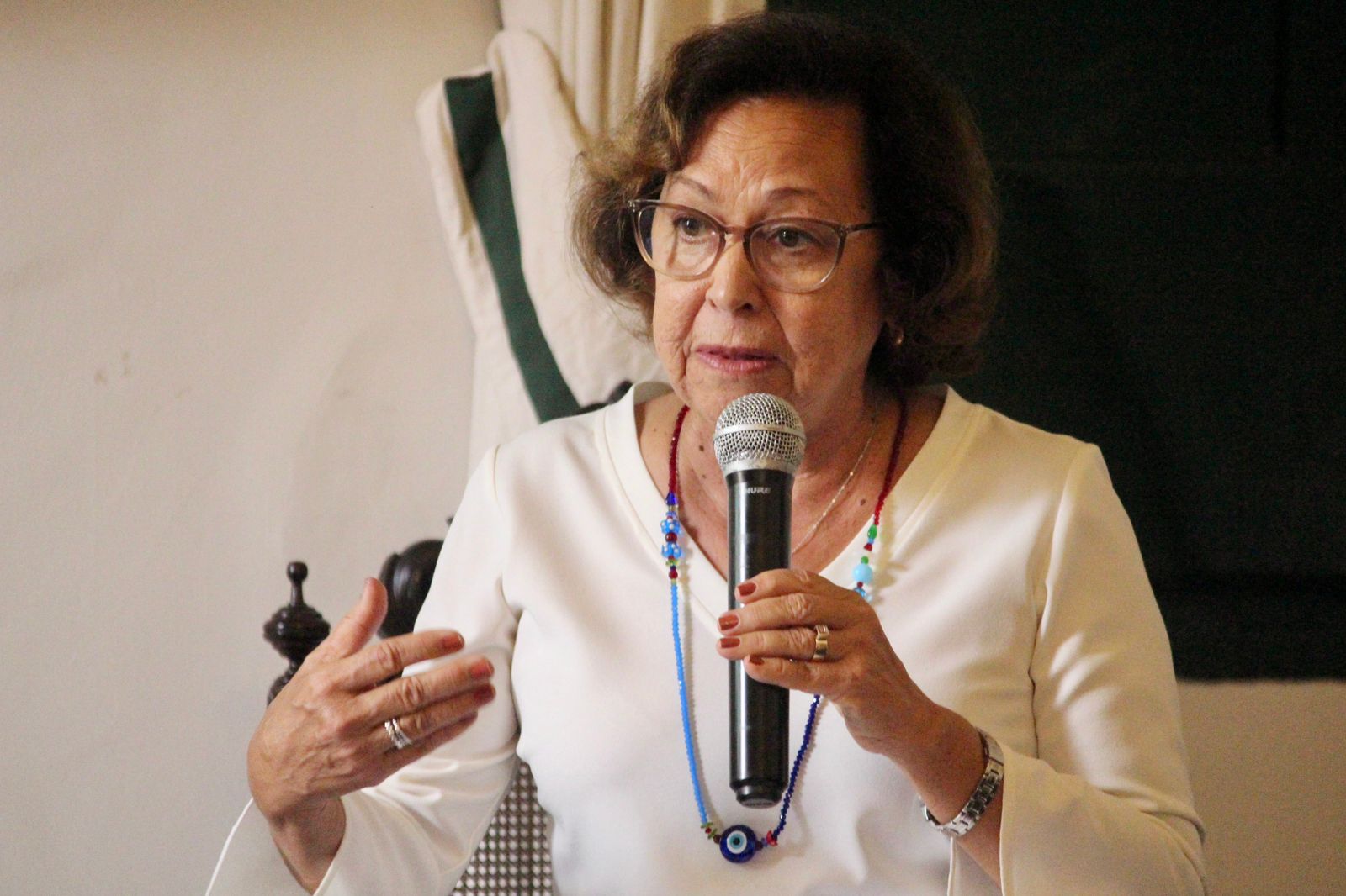 Presidente do PSB da Bahia, a deputada federal Lídice da Mata