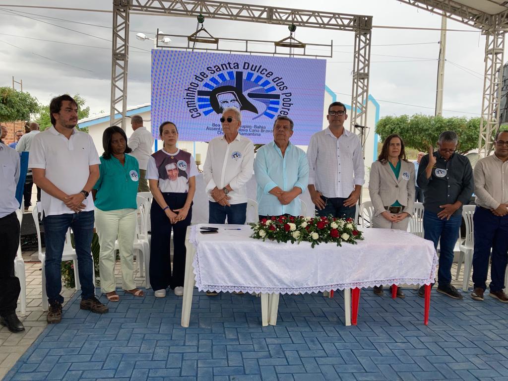 Inauguração ocorreu em Boa Vista do Tupim Inauguração ocorreu em Boa Vista do Tupim