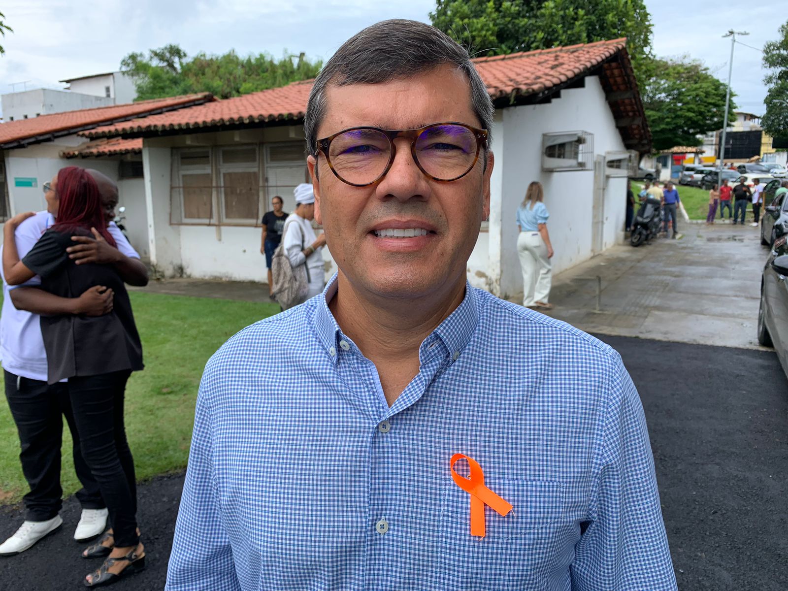 O vereador Cláudio Tinoco 