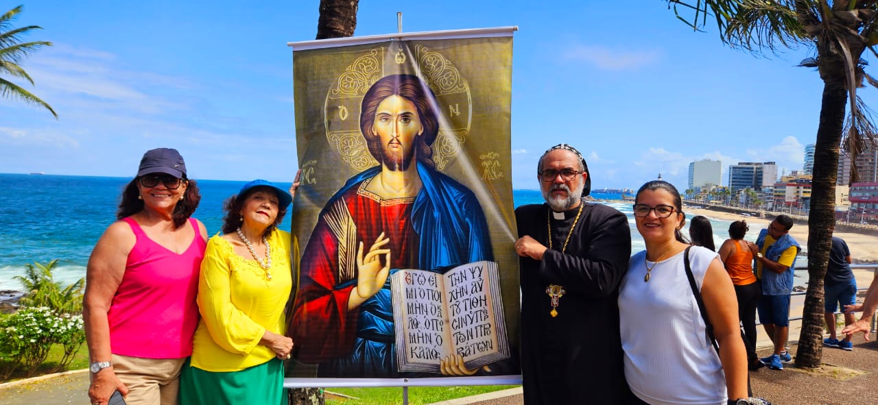 Padre Kelmon fez manifestação no domingo na Barra contra o PL das Fake News e a "censura" Padre Kelmon fez manifestação no domingo na Barra contra o PL das Fake News e a "censura"