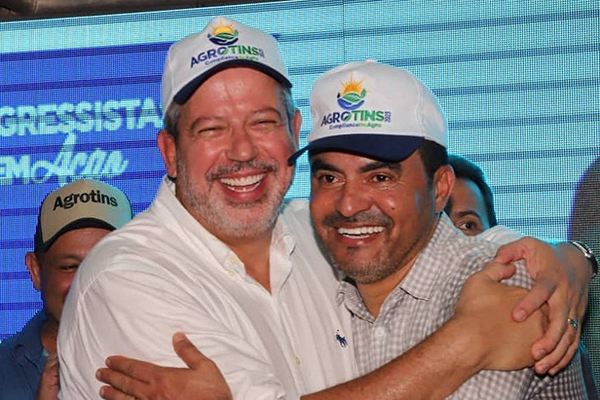 O presidente da Câmara, Arthur Lira (PP-AL), em evento no Tocantins com o governador Wanderlei Barbosa O presidente da Câmara, Arthur Lira (PP-AL), em evento no Tocantins com o governador Wanderlei Barbosa