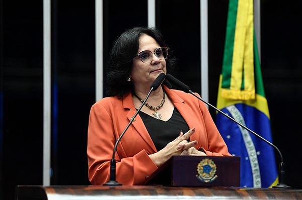 A senadora Damares Alves (Republicanos-DF)