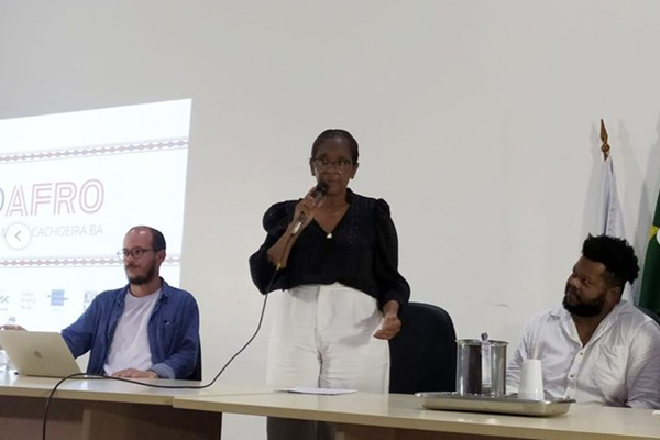 A prefeita de Cachoeira, Eliana Gonzaga (Republicanos), participa da abertura do II Ciclo Afro A prefeita de Cachoeira, Eliana Gonzaga (Republicanos), participa da abertura do II Ciclo Afro