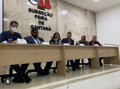 Procurador da República Ramiro Rockenbach representou o órgão em evento da OAB Bahia sobre desafios e perspectivas para essa população