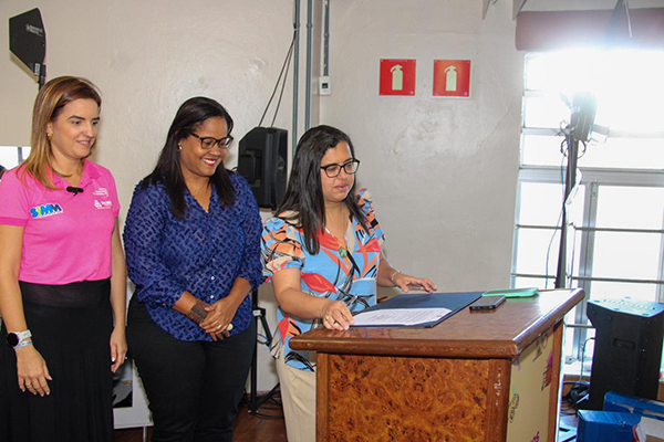 Lançamento do programa Mulher Salvador Lançamento do programa Mulher Salvador