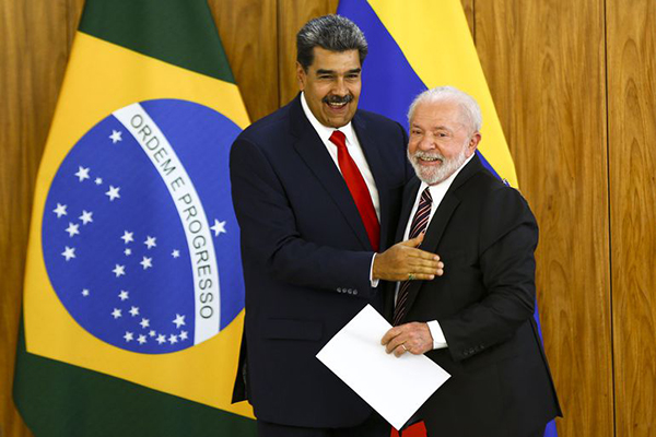 Lula e Nicolás Maduro Lula e Nicolás Maduro