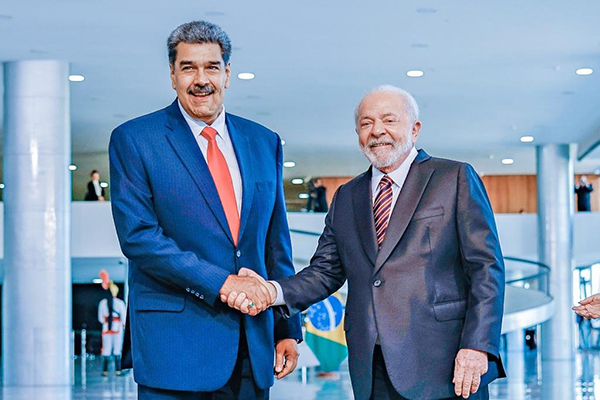 Presidente da Venezuela não vinha ao país desde 2015