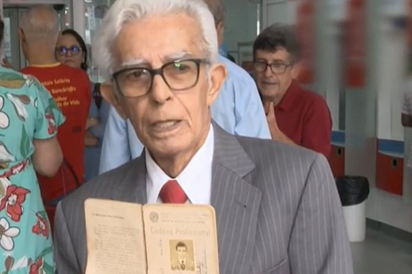 O bancário Osmar Ferreira