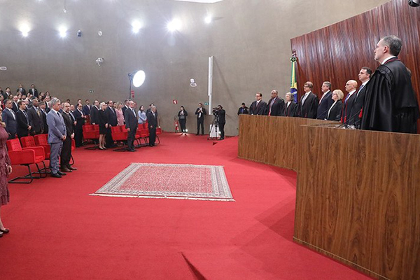 Cerimônia de posse de ministros do TSE 