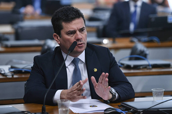 O senador Sergio Moro