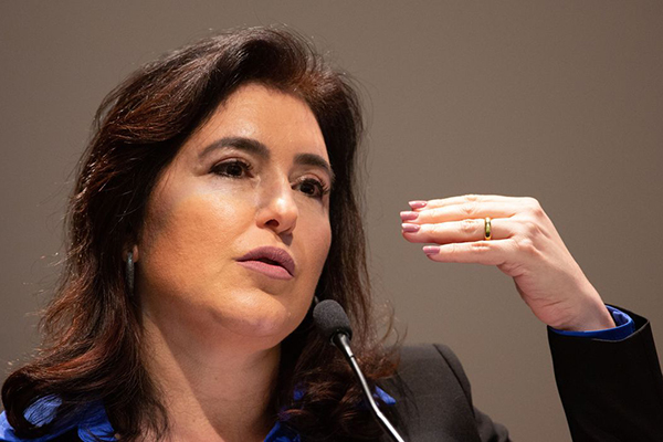 A ministra Simone Tebet (Planejamento)