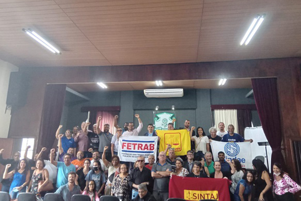 Reunião dos sindicatos de diversas categorias do funcionalismo público baiano Reunião dos sindicatos de diversas categorias do funcionalismo público baiano