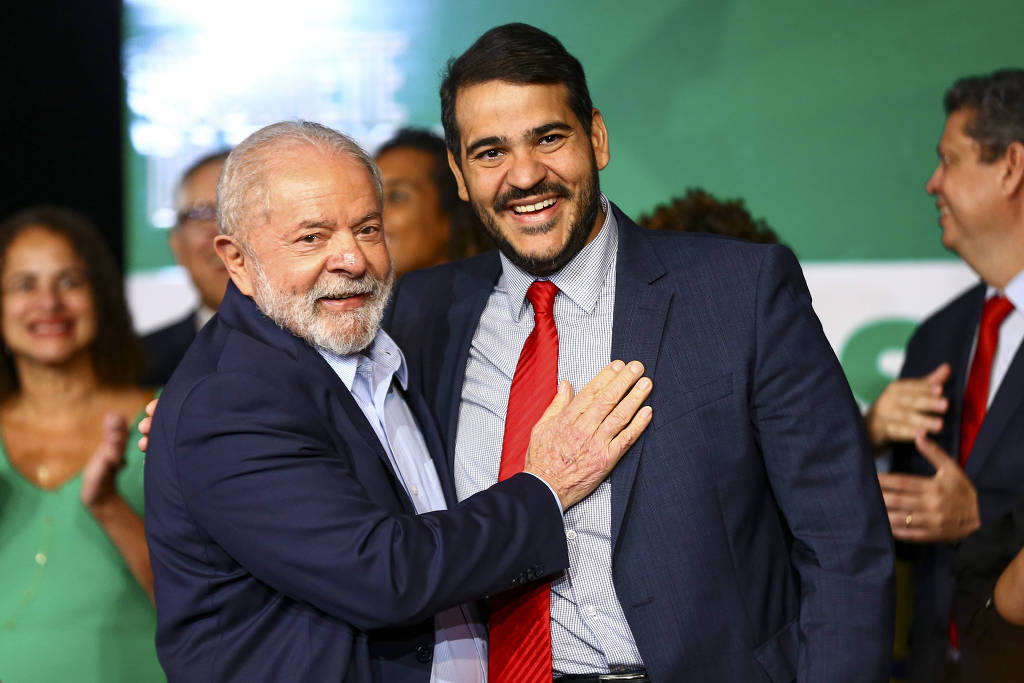 O presidente Lula (PT) e o ministro da AGU (Advocacia-Geral da União), Jorge Messias O presidente Lula (PT) e o ministro da AGU (Advocacia-Geral da União), Jorge Messias