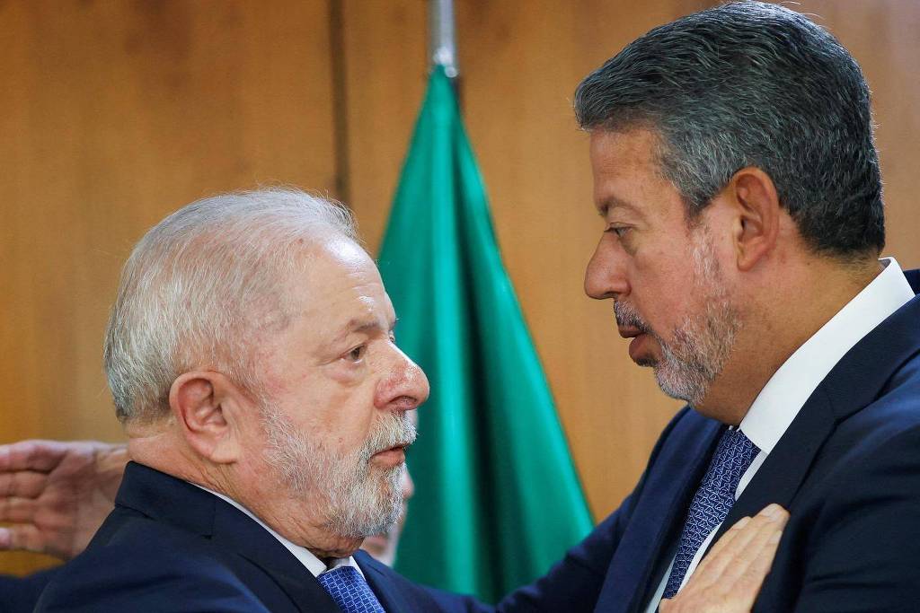 Lula (PT) e Arthur Lira (PP-AL)
