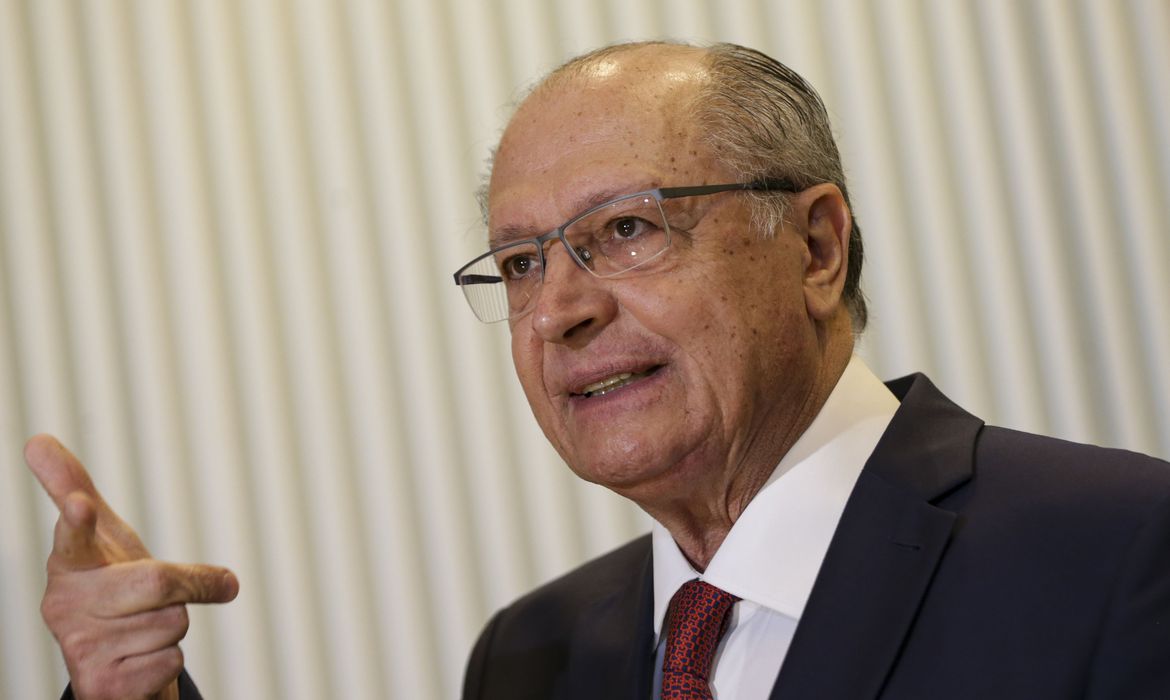 O presidente em exercício Geraldo Alckmin (PSB)