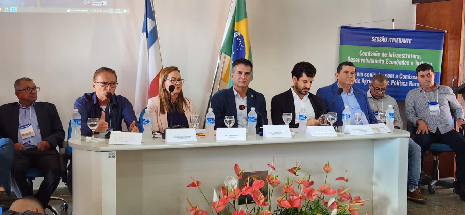 Comissão de Infraestrutura, Desenvolvimento Econômico e Turismo, o deputado estadual Eduardo Salles