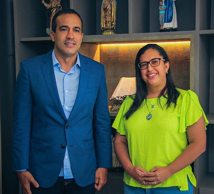 Prefeito Bruno Reis (União) e a vice-prefeita e secretária de Saúde de Salvador, Ana Paula Matos (PDT) Prefeito Bruno Reis (União) e a vice-prefeita e secretária de Saúde de Salvador, Ana Paula Matos (PDT)
