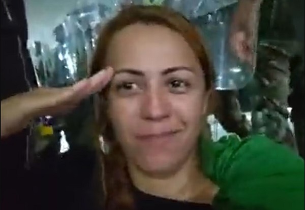 A golpista Ana Priscila Silva de Azevedo, apontada como uma das organizadoras dos ataques antidemocráticos do dia 8 de janeiro A golpista Ana Priscila Silva de Azevedo, apontada como uma das organizadoras dos ataques antidemocráticos do dia 8 de janeiro